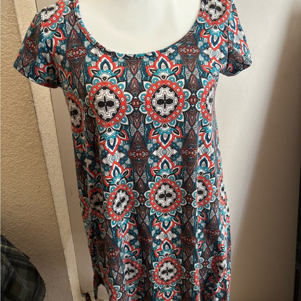 Colorful Patterned Women's Top